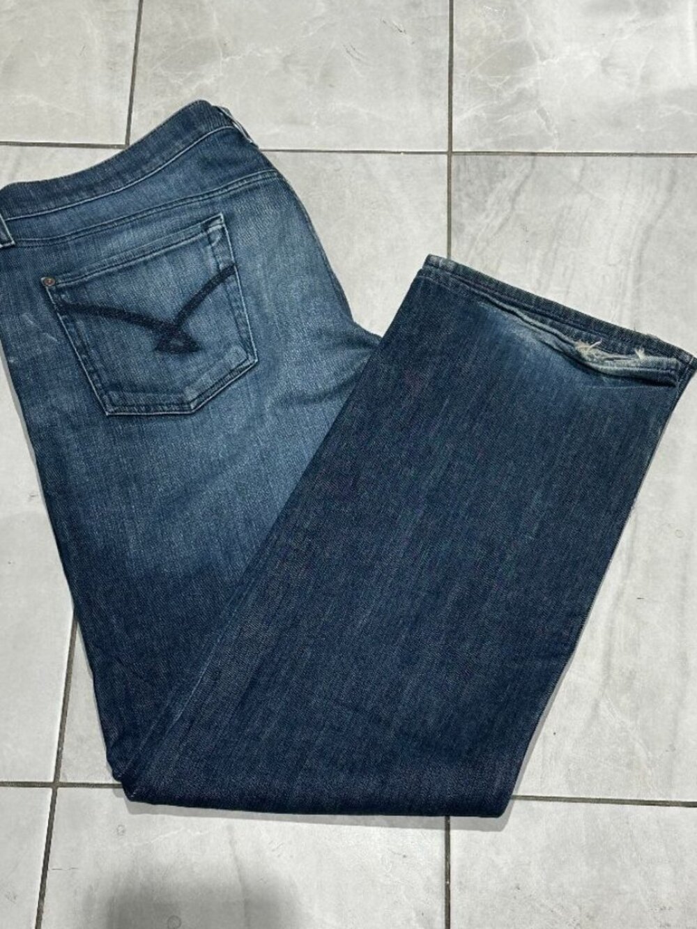 7 For All Mankind Relaxed Fit Jeans Size 38x33 Pre-Owned